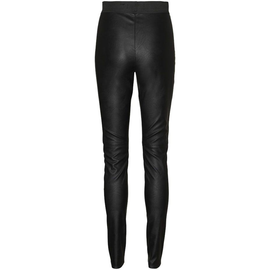 VERO MODA Kelnės moterims, Juoda, VMSTORM HR PL CUT LEG 2
