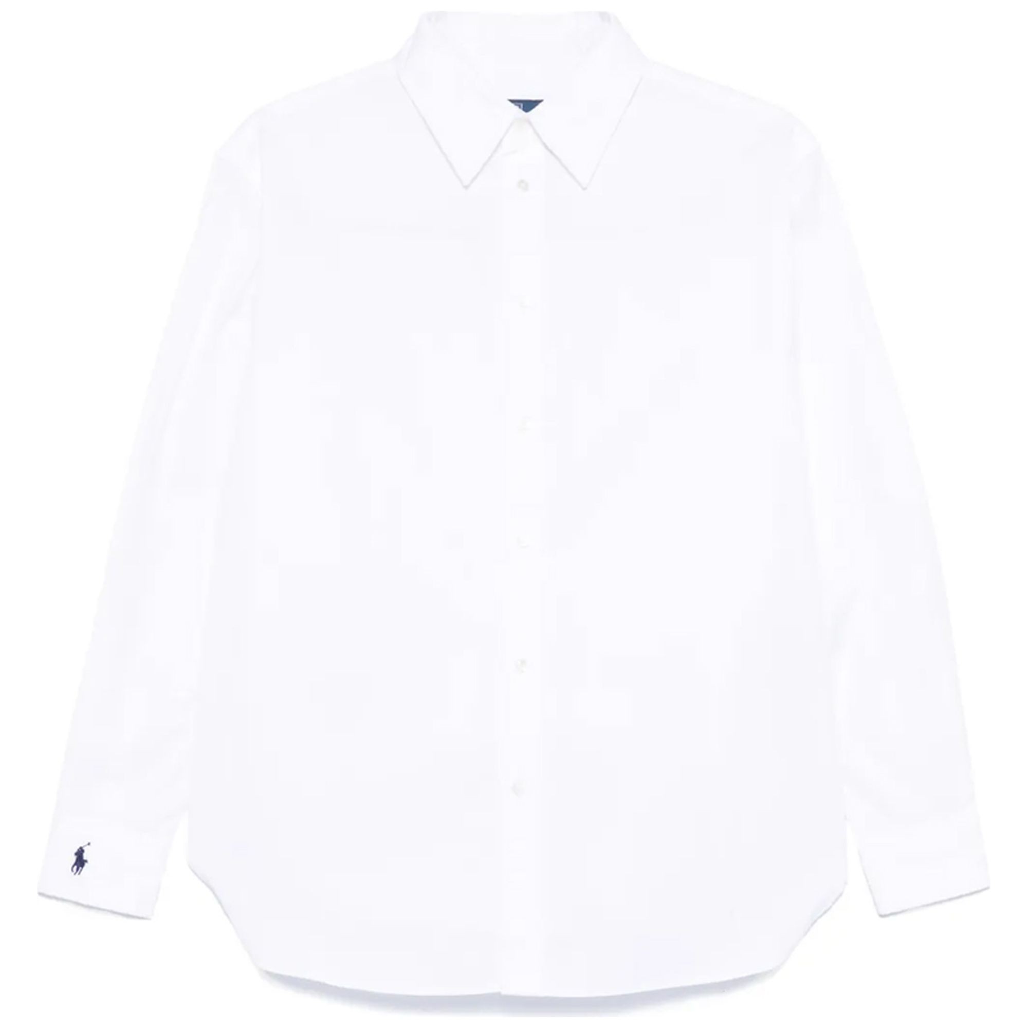 POLO RALPH LAUREN Marškiniai ilgomis rankovėmis moterims, Balta, Long sleeve-button front shirt 1