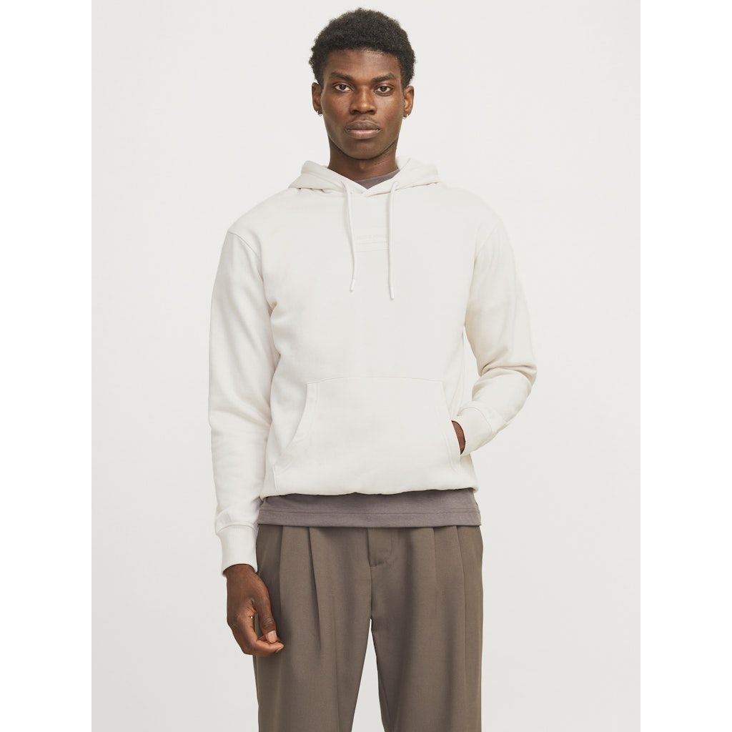 JACK & JONES Džemperis vyrams, Smėlio, Hak kai sweat hood 2
