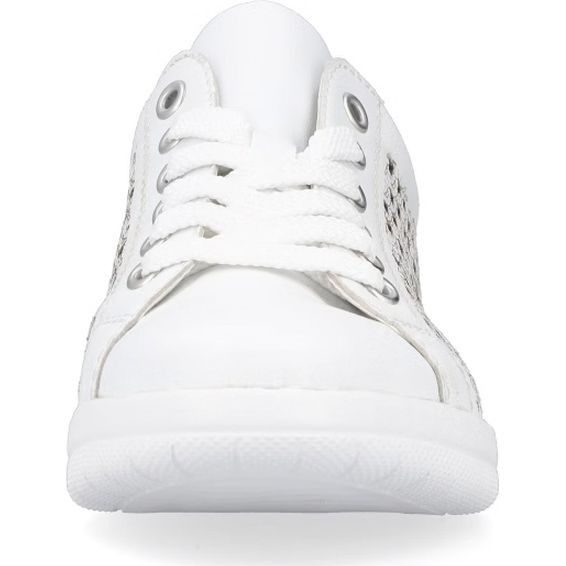 RIEKER Laisvalaikio bateliai moterims, Balta, Laisvalaikio bateliai 4