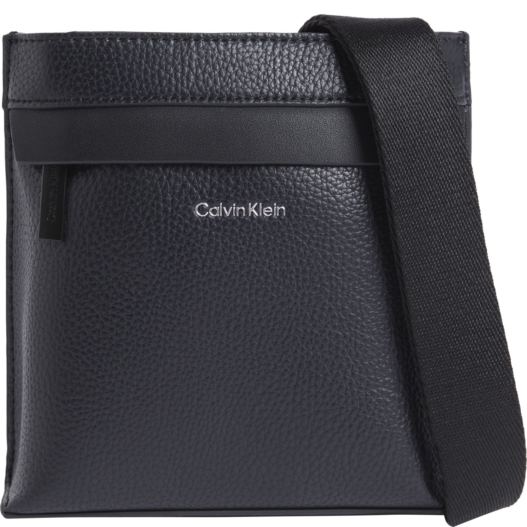 CALVIN KLEIN Rankinė per petį vyrams, Juoda, Must flatpack xs 1