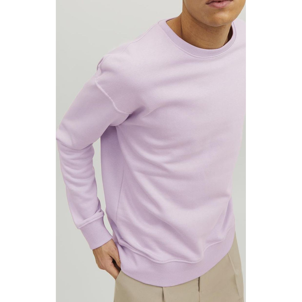 JACK & JONES Megztinis vyrams, purple, Megztiniai 3