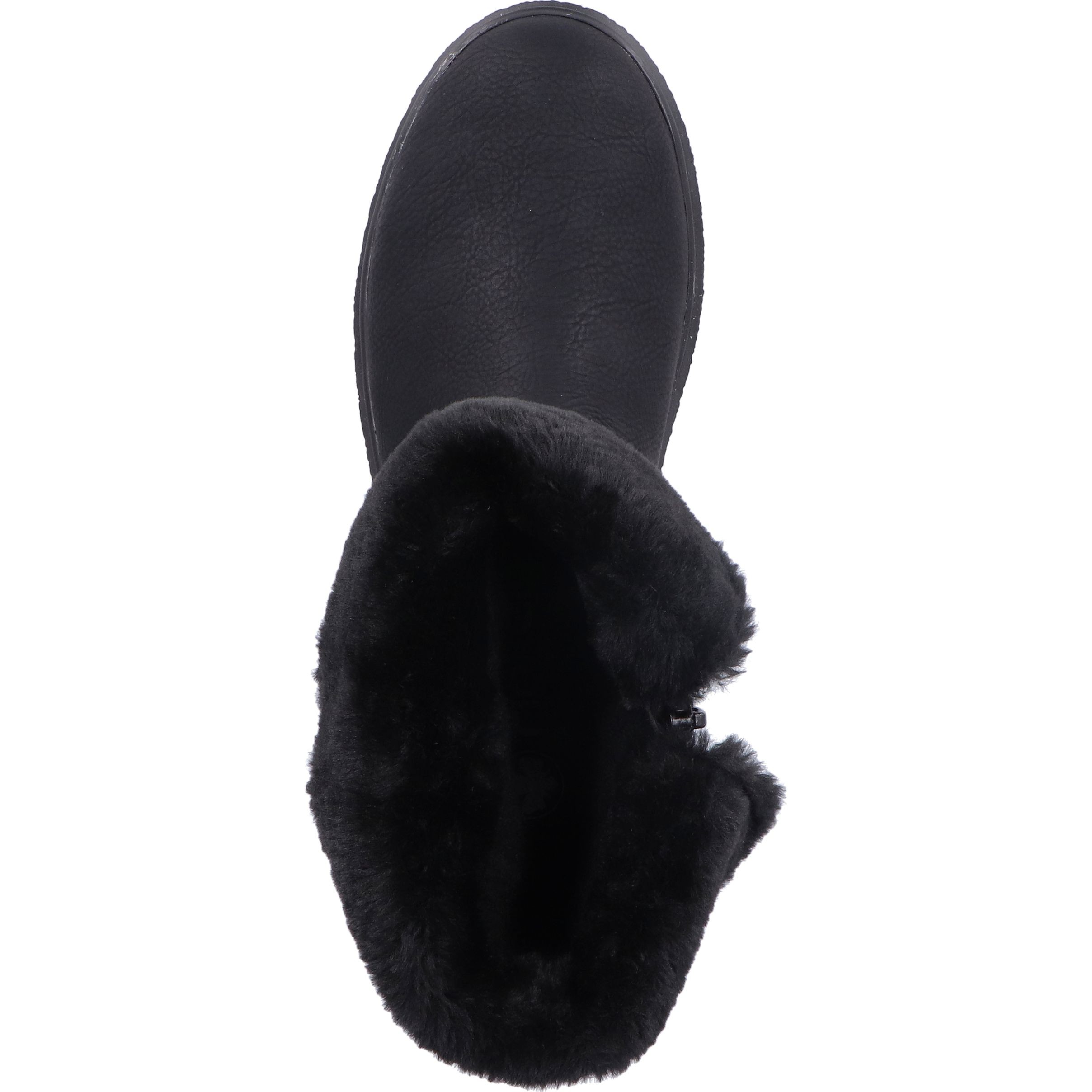 RIEKER Aulinukai moterims, Juoda, Ladies mid height boots 8