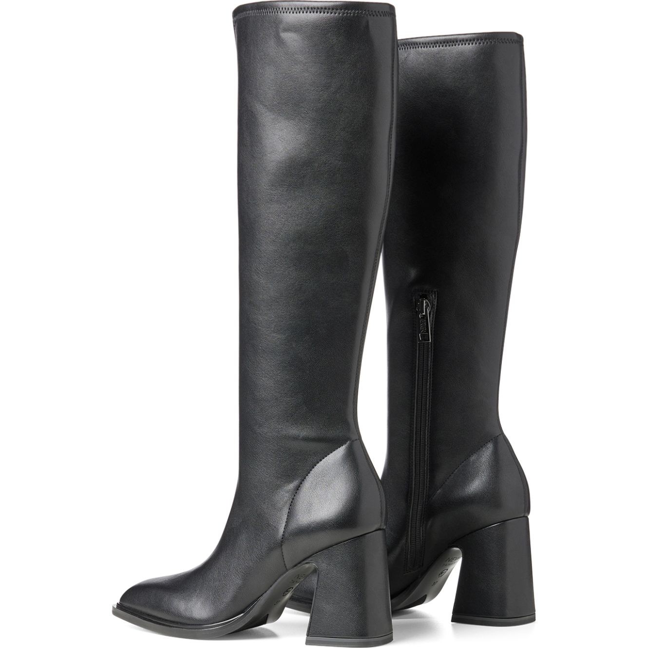 TAMARIS Auliniai moterims, Juoda, Long boot heel 3