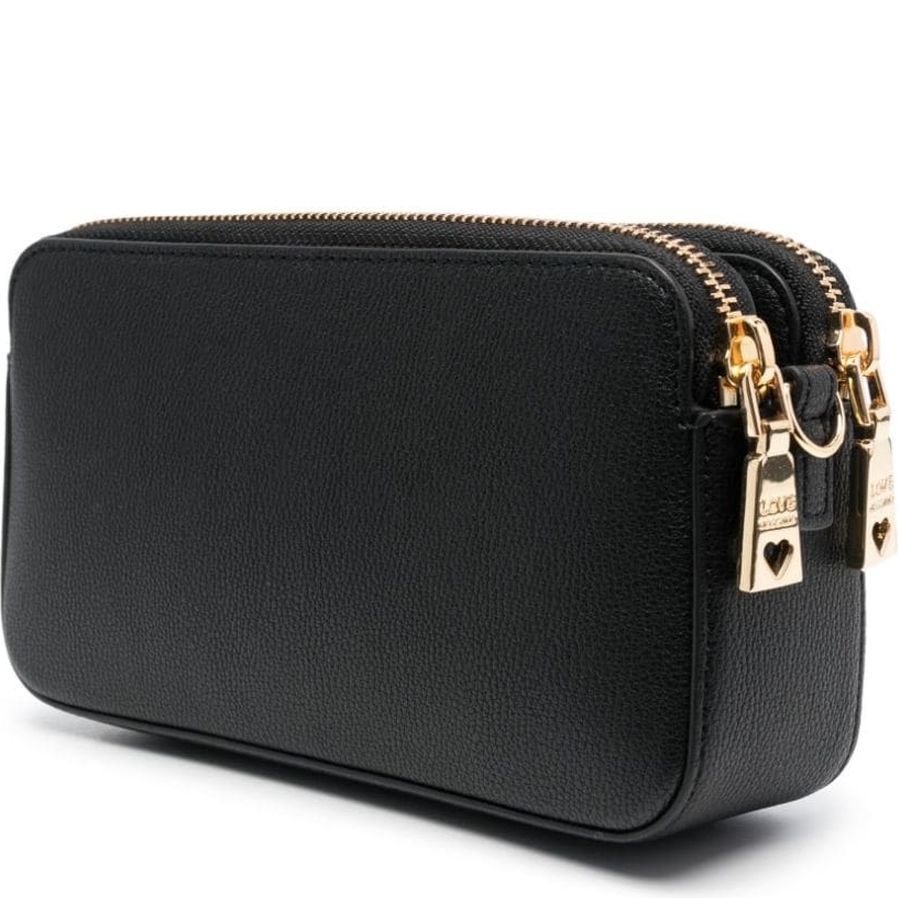 LOVE MOSCHINO Rankinė per petį moterims, Juoda, Crossbody 2