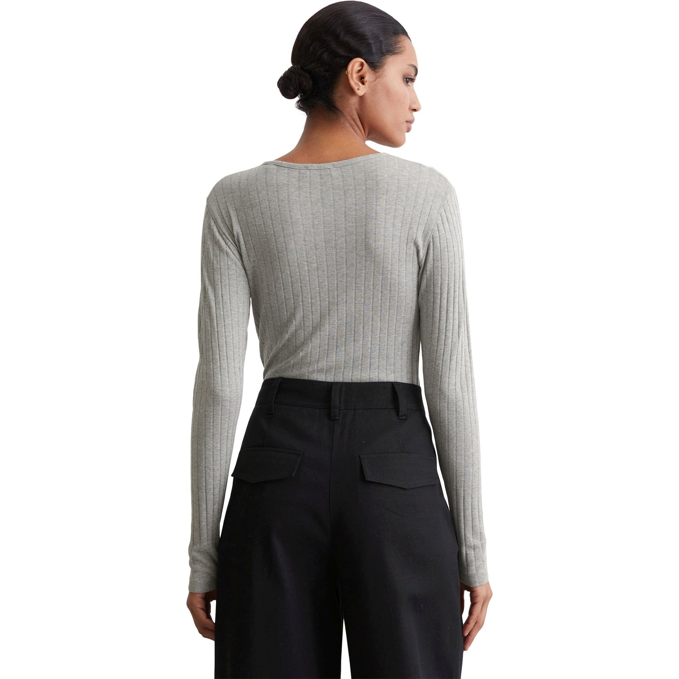 MARC O'POLO Marškinėliai ilgom. rankovėmis moterims, Pilka, Tshirts lo 500207852061 3