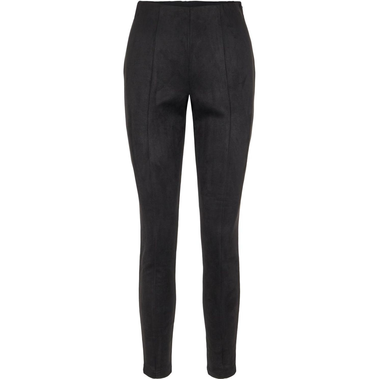 PIECES Kelnės moterims, Juoda, PCSEVAN HW LEGGINGS 1