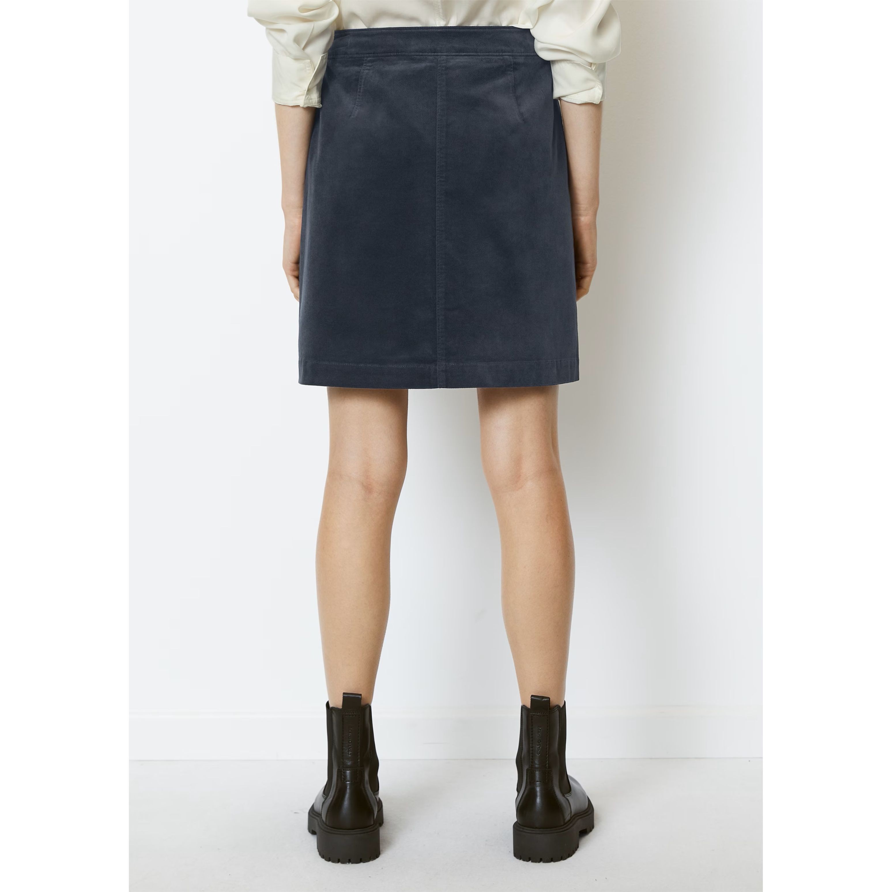 MARC O'POLO Mini sijonas moterims, Mėlyna 3