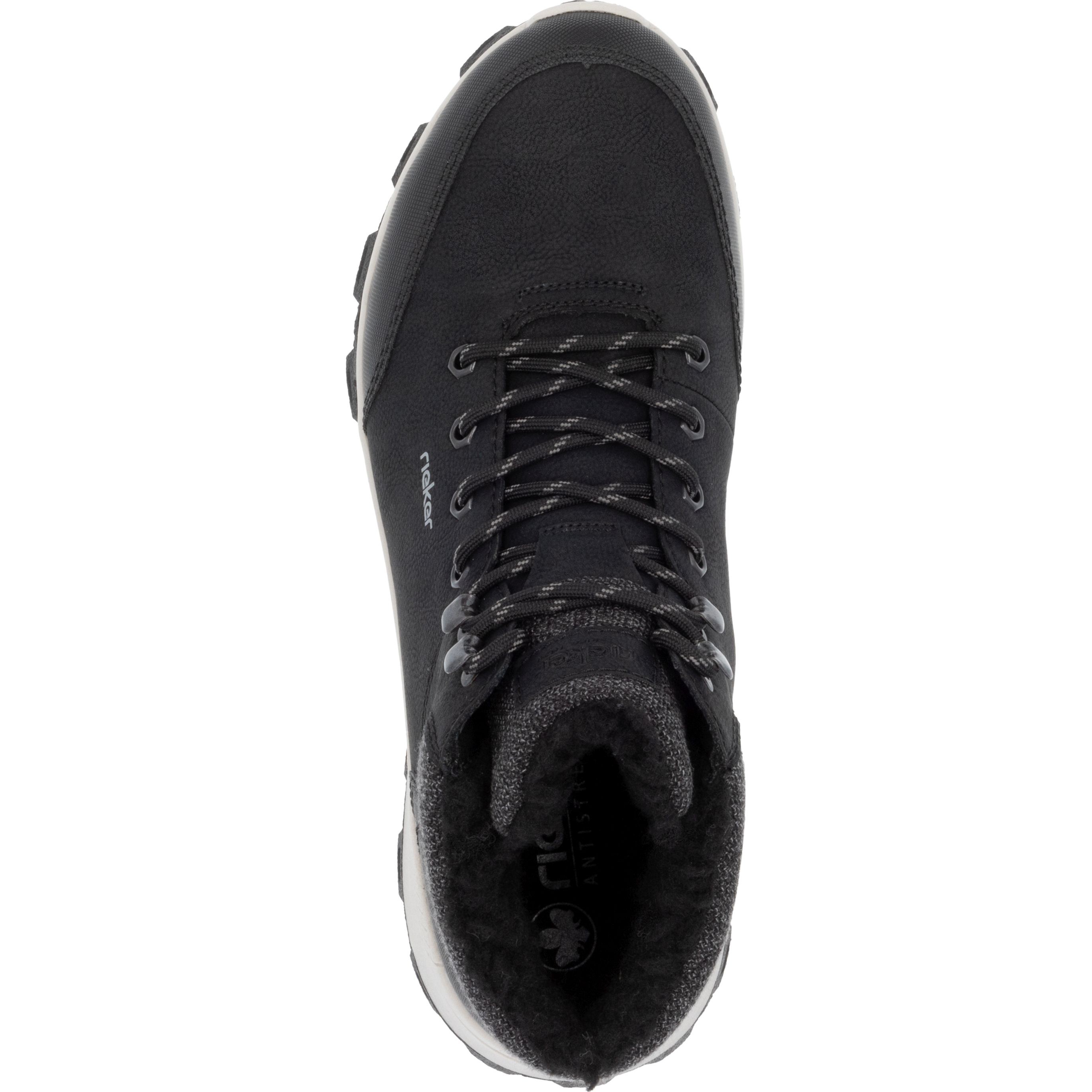 RIEKER Aulinukai vyrams, Juoda, Men's boots 7