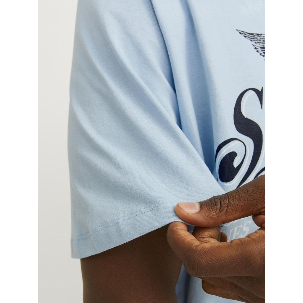 JACK & JONES Marškinėliai vyrams, Mėlyna, JPRSTAR TEE SS CREW 7