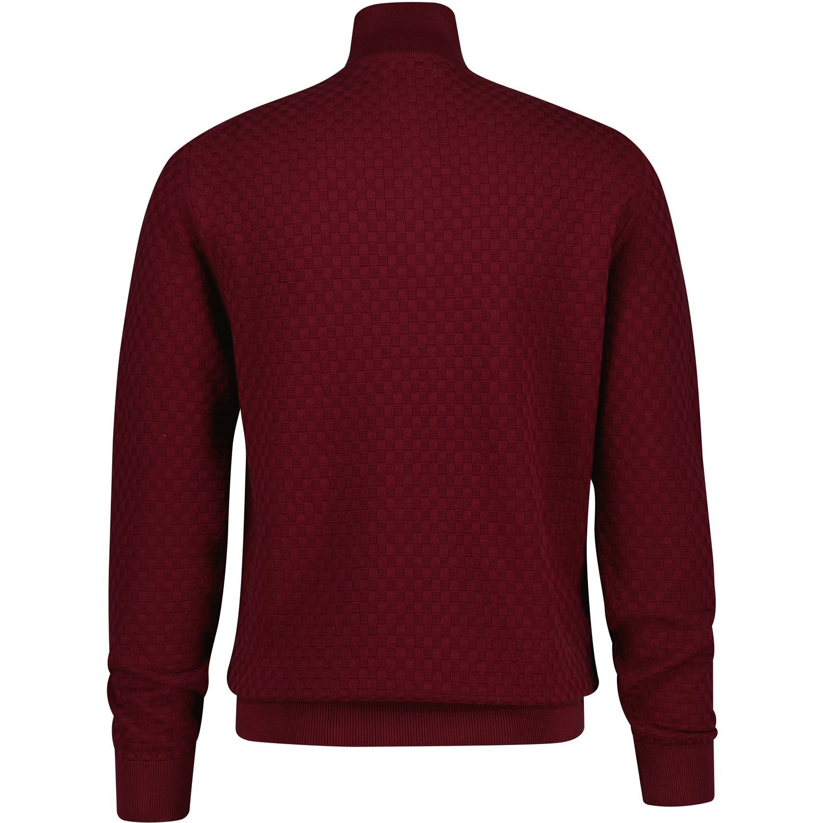 GANT Megztinis vyrams, Raudona, micro texture hz 2