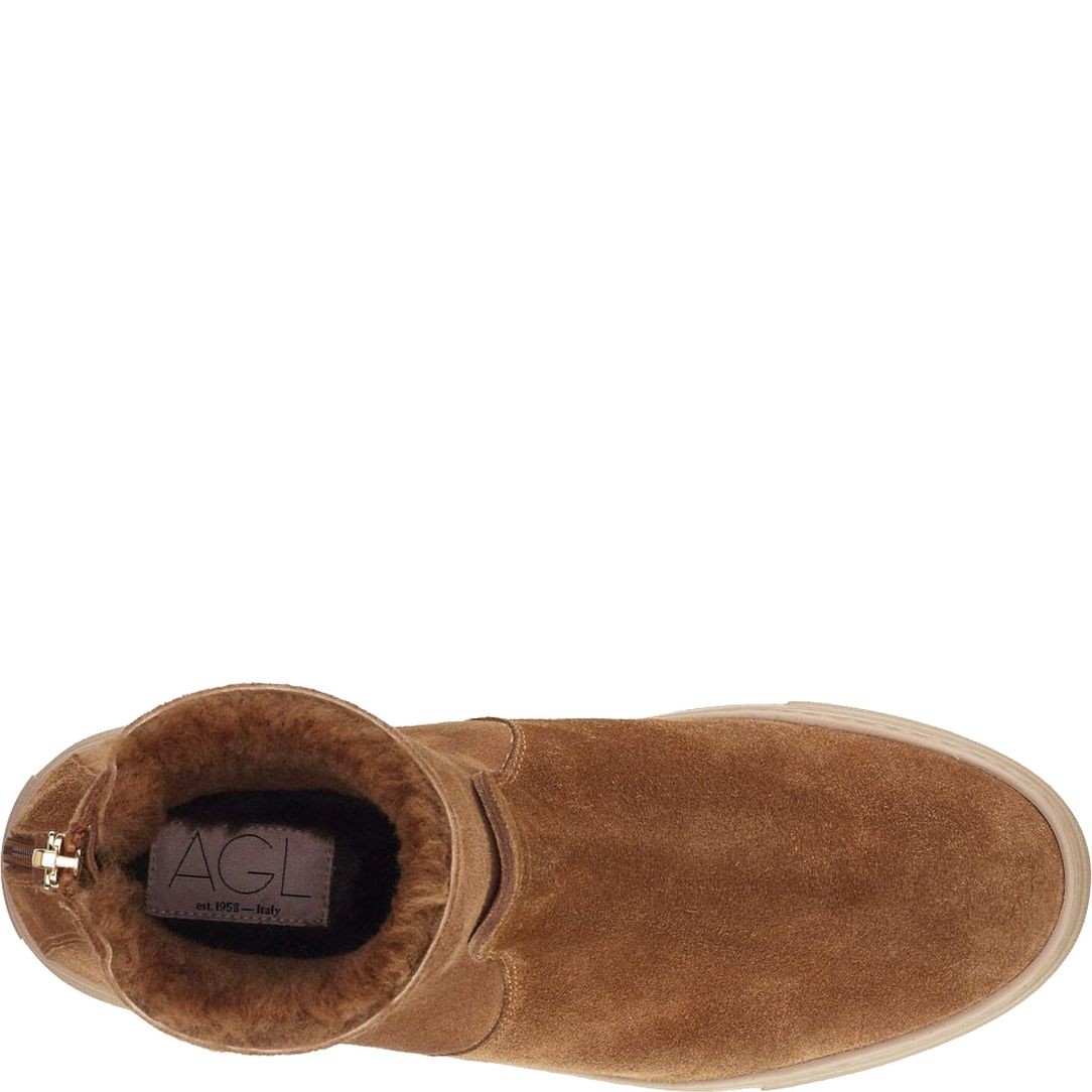 AGL Aulinukai moterims, Ruda, Meghan warm booties 4