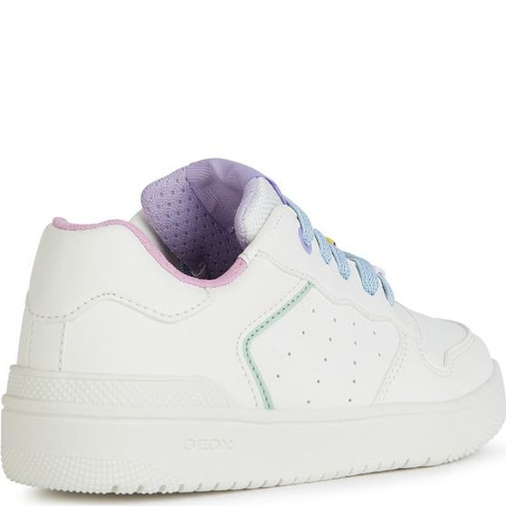 GEOX Laisvalaikio bateliai mergaitėms, Balta, Washiba sneakers 4