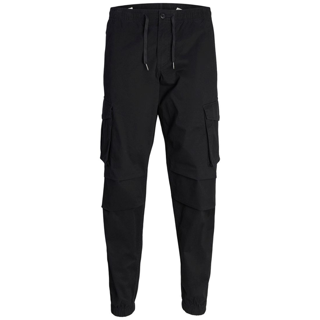 JACK & JONES Kelnės vyrams, Juoda, JPSTKANE JJNOAH CUFF