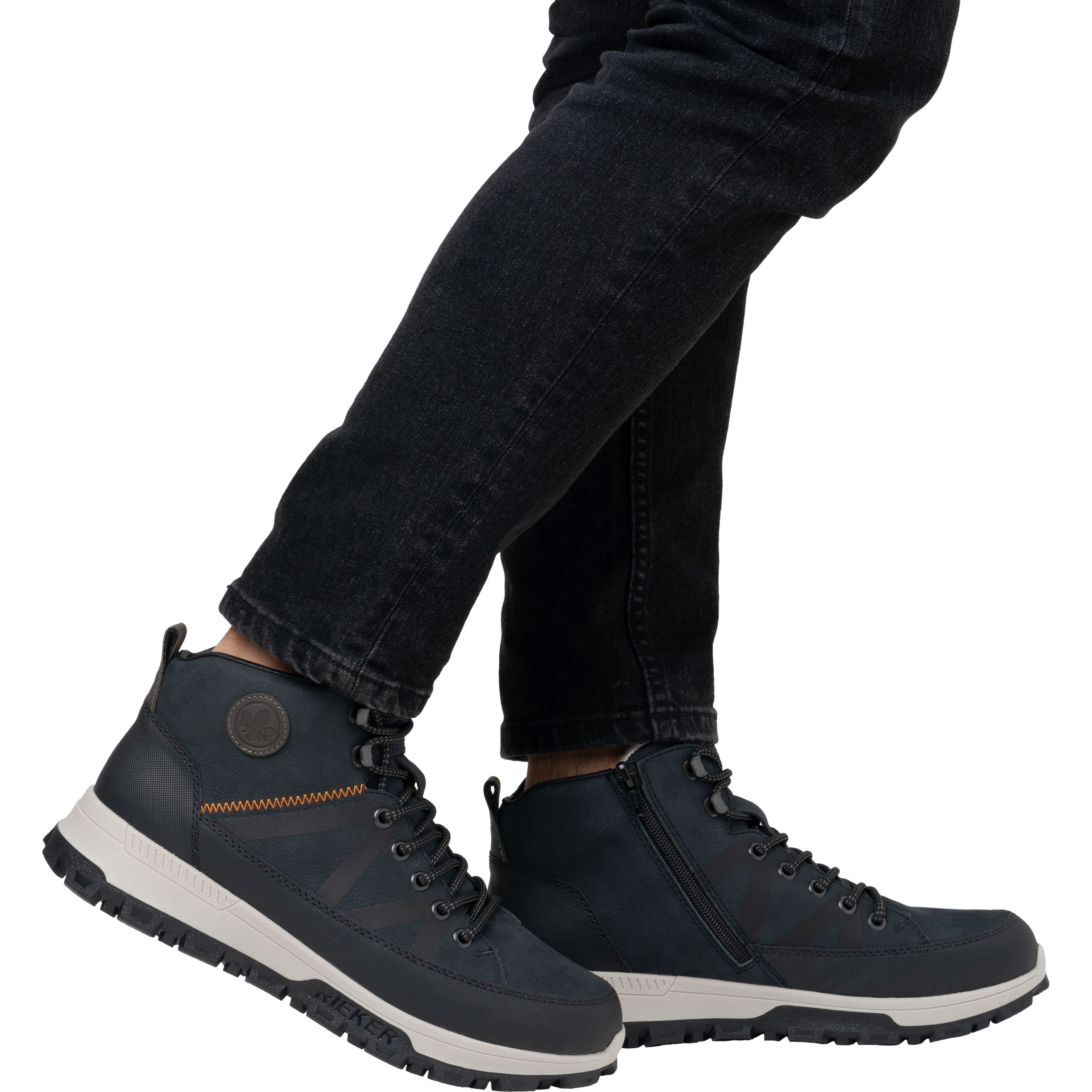 RIEKER Aulinukai vyrams, Mėlyna, Men's boots 2