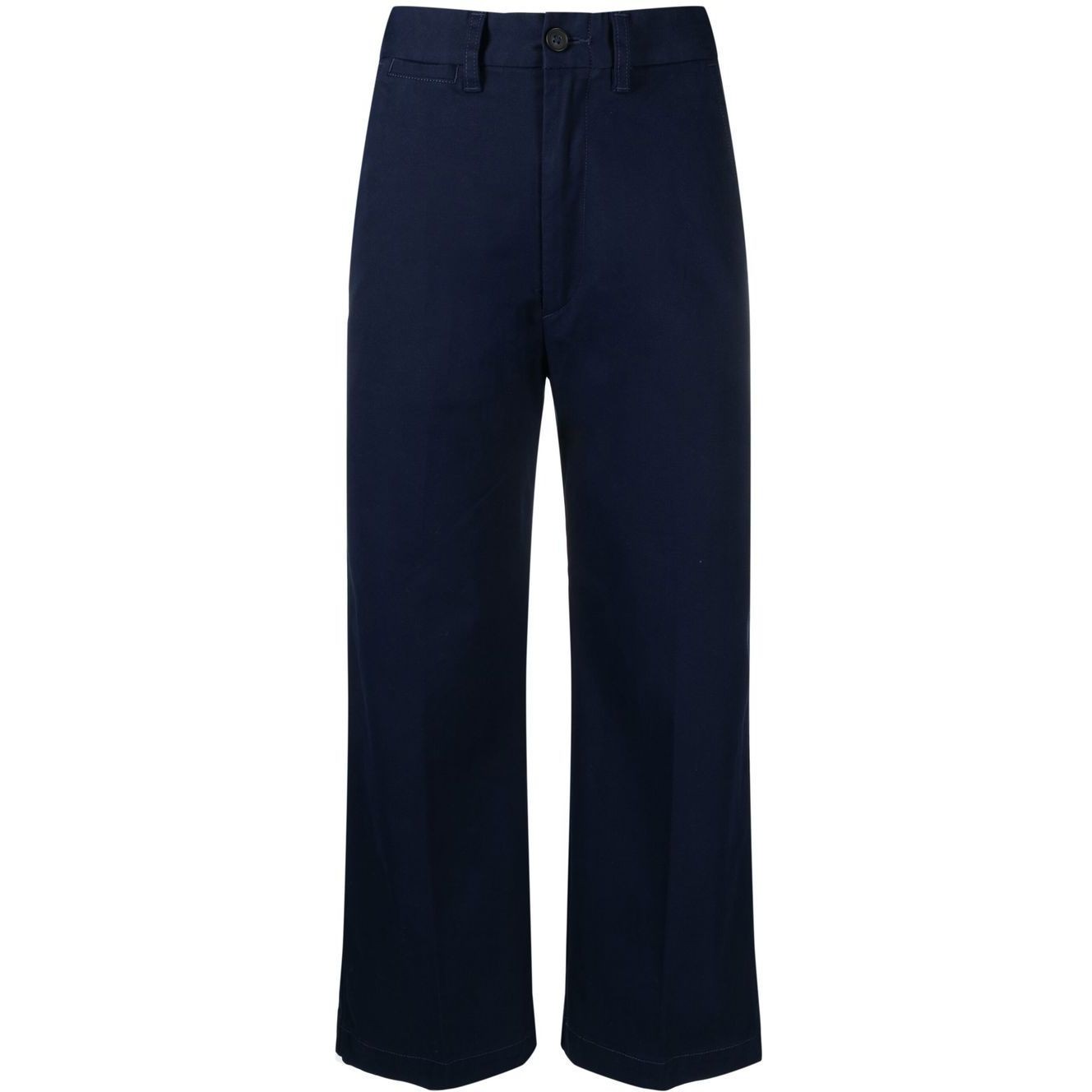 POLO RALPH LAUREN Kelnės moterims, Mėlyna, Wide leg chino pants