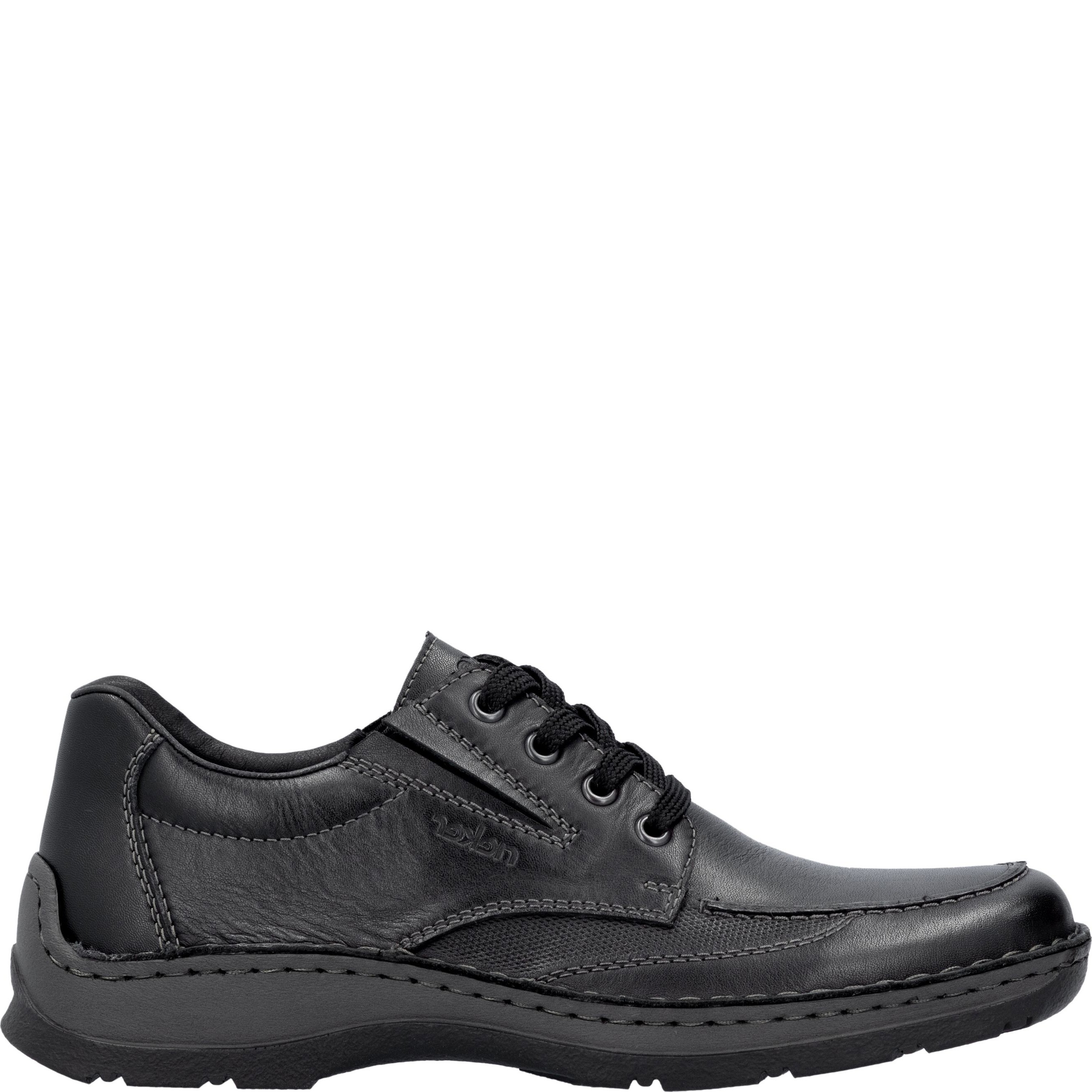 RIEKER Laisvalaikio bateliai vyrams, Juoda, Men's shoes 4