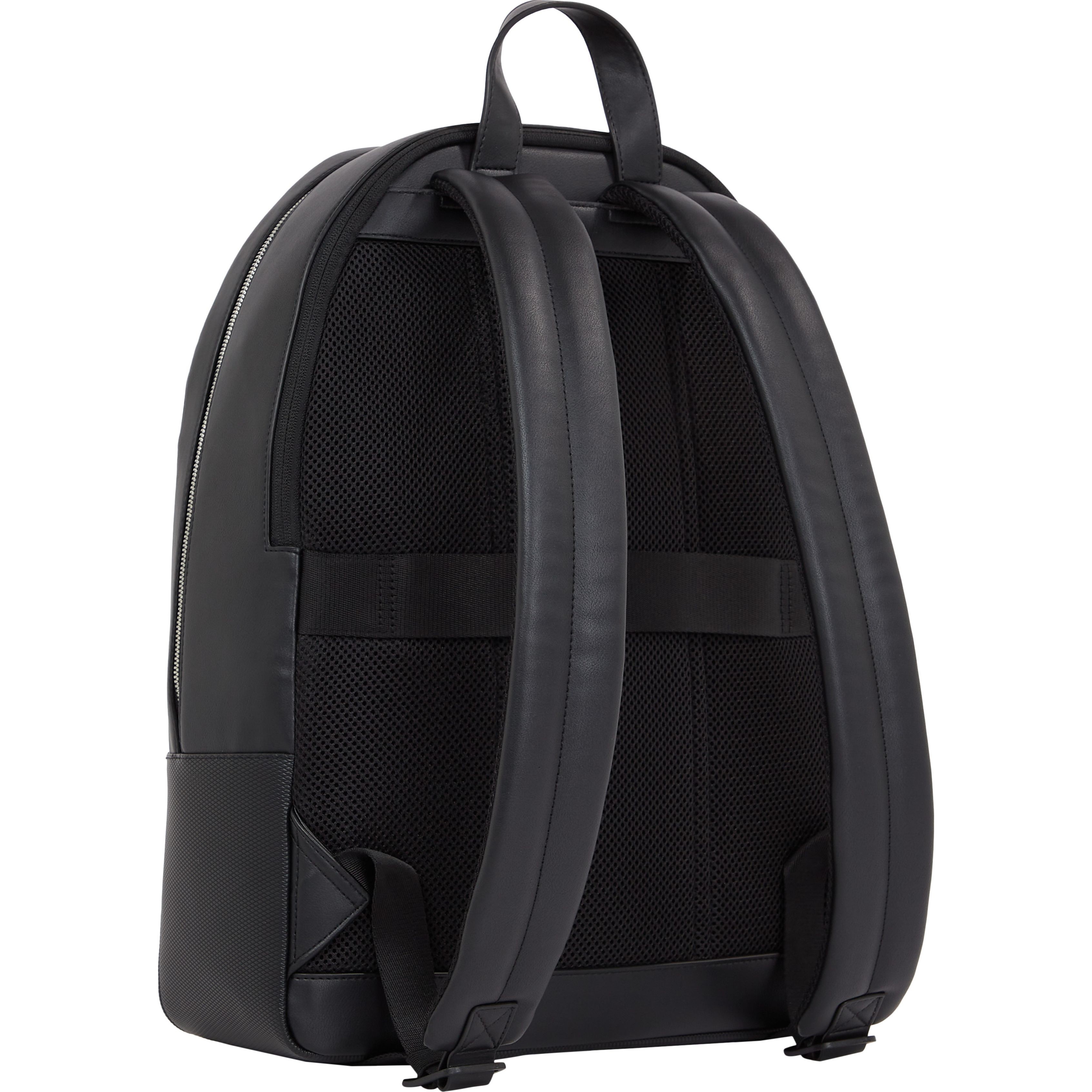 TOMMY HILFIGER Kuprinė vyrams, Juoda, Corp texture dome backpack 2