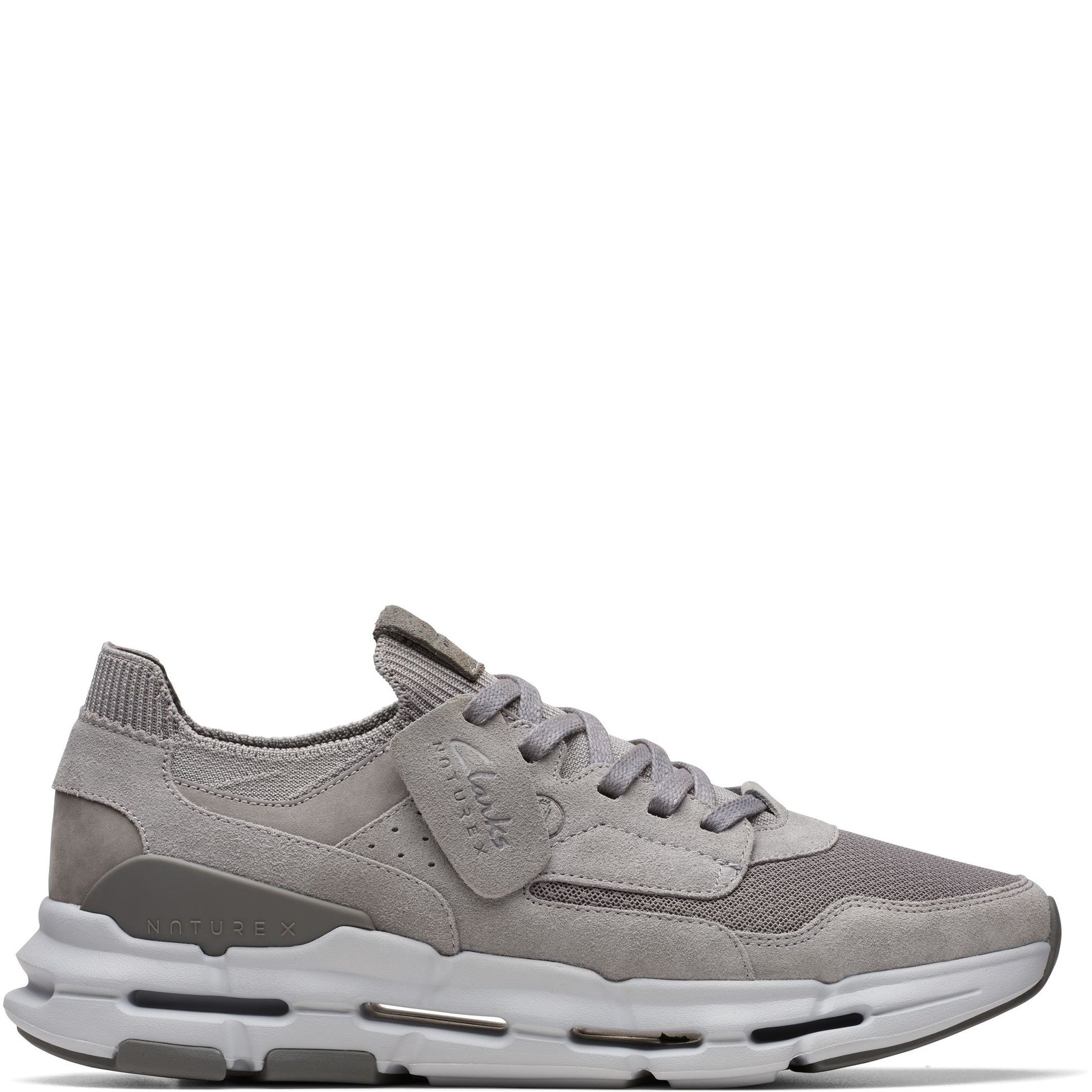 CLARKS Laisvalaikio bateliai vyrams, Pilka, NXE Lo leisure 2