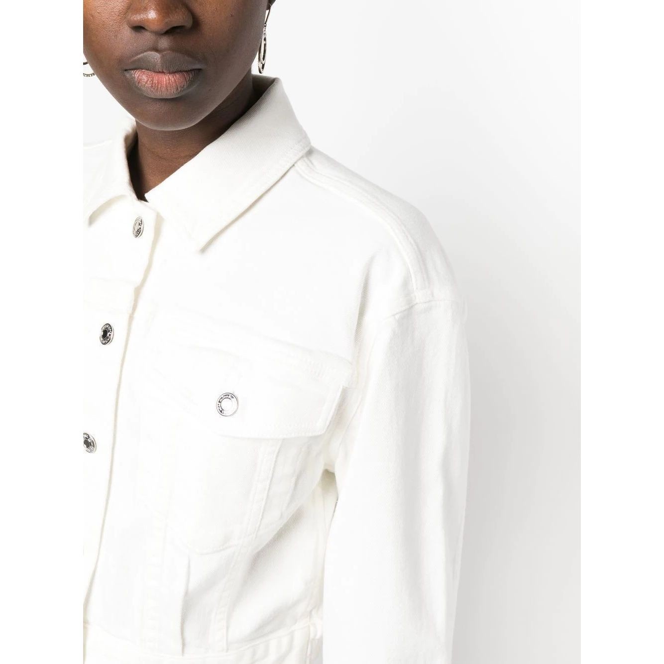 MICHAEL KORS Džinsinis švarkas moterims, Pilka, Denim jacket 4