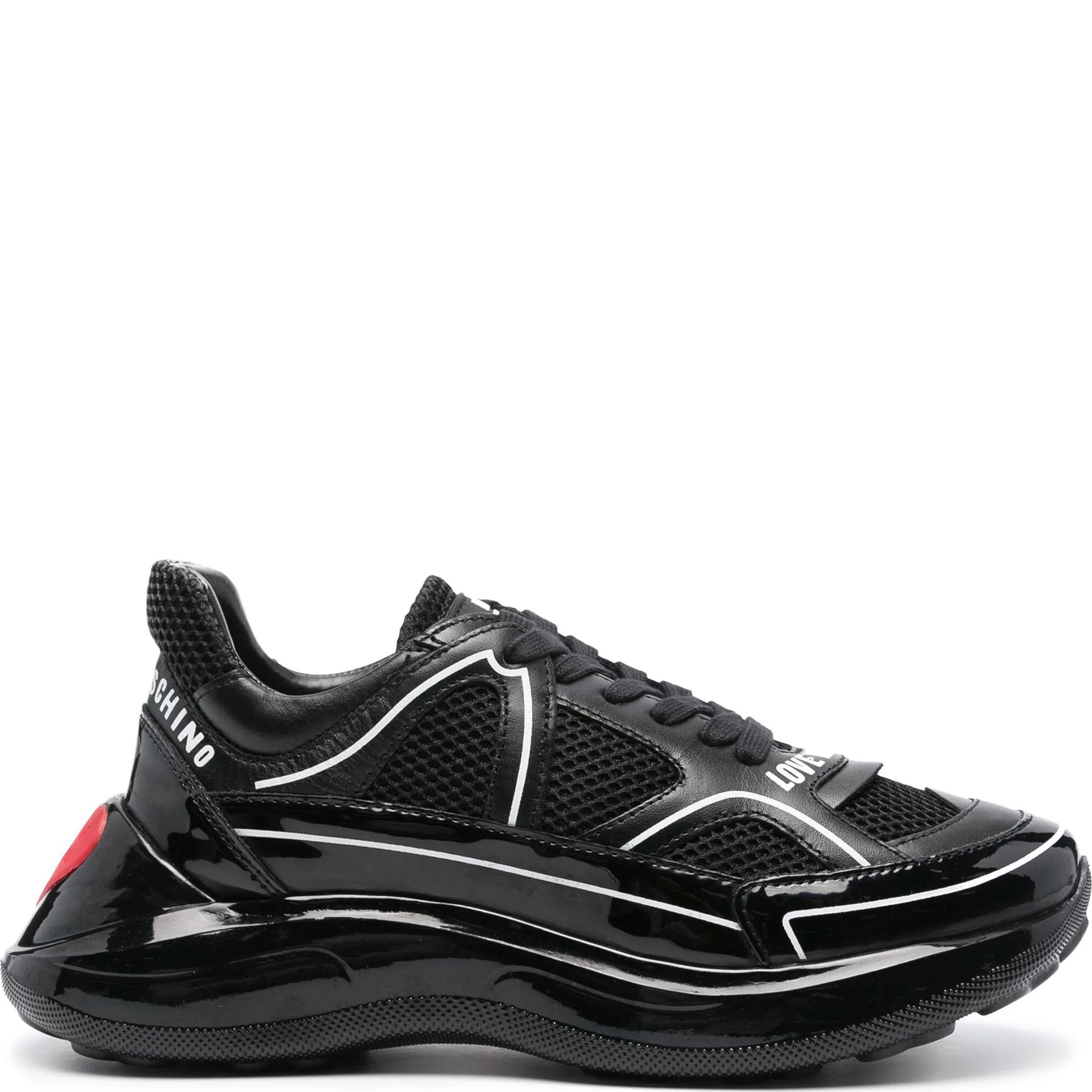 LOVE MOSCHINO Laisvalaikio bateliai moterims, Juoda, Sneakers 2