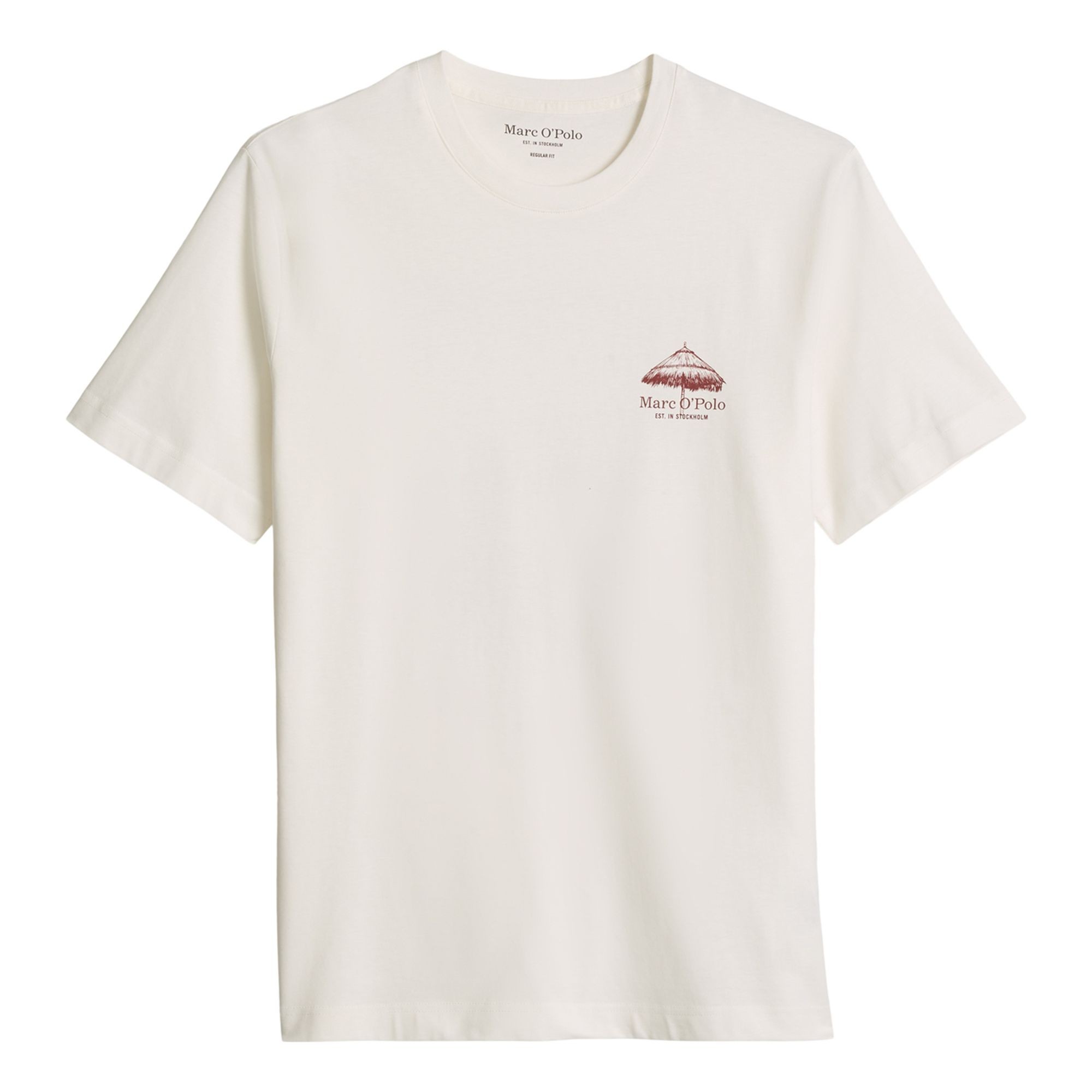 MARC O'POLO Marškinėliai vyrams, Smėlio, 5000013958 T-shirts