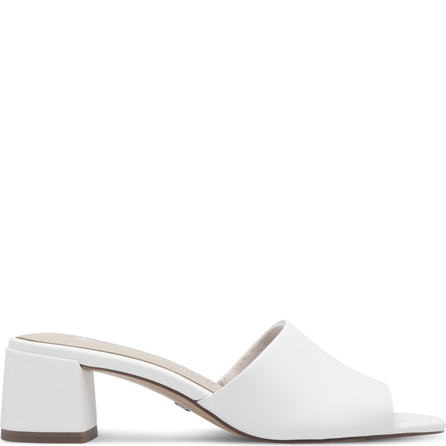 TAMARIS Klumpės moterims, Balta, Mules 2