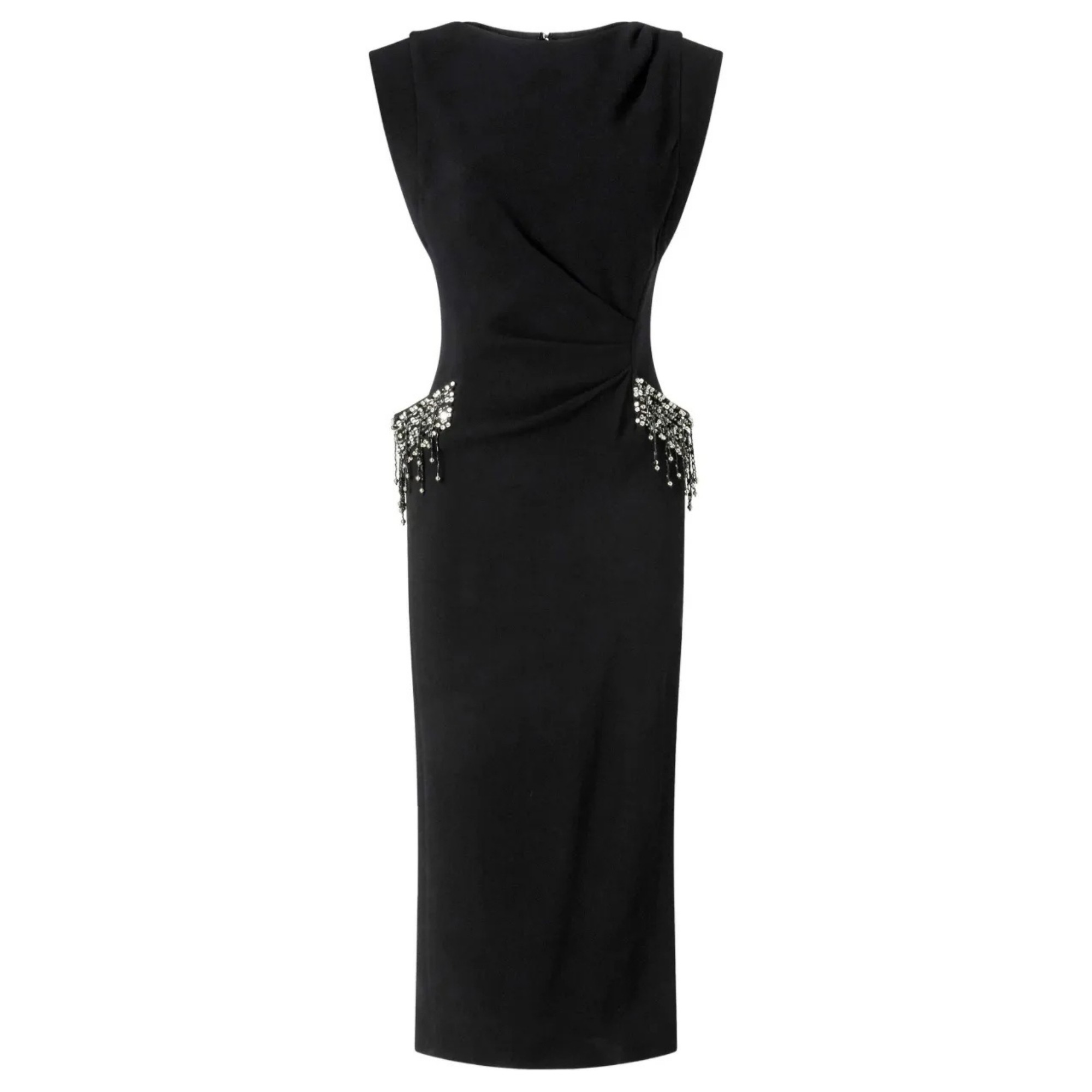 PINKO Maxi suknelė moterims, Juoda, Freccette dress 1