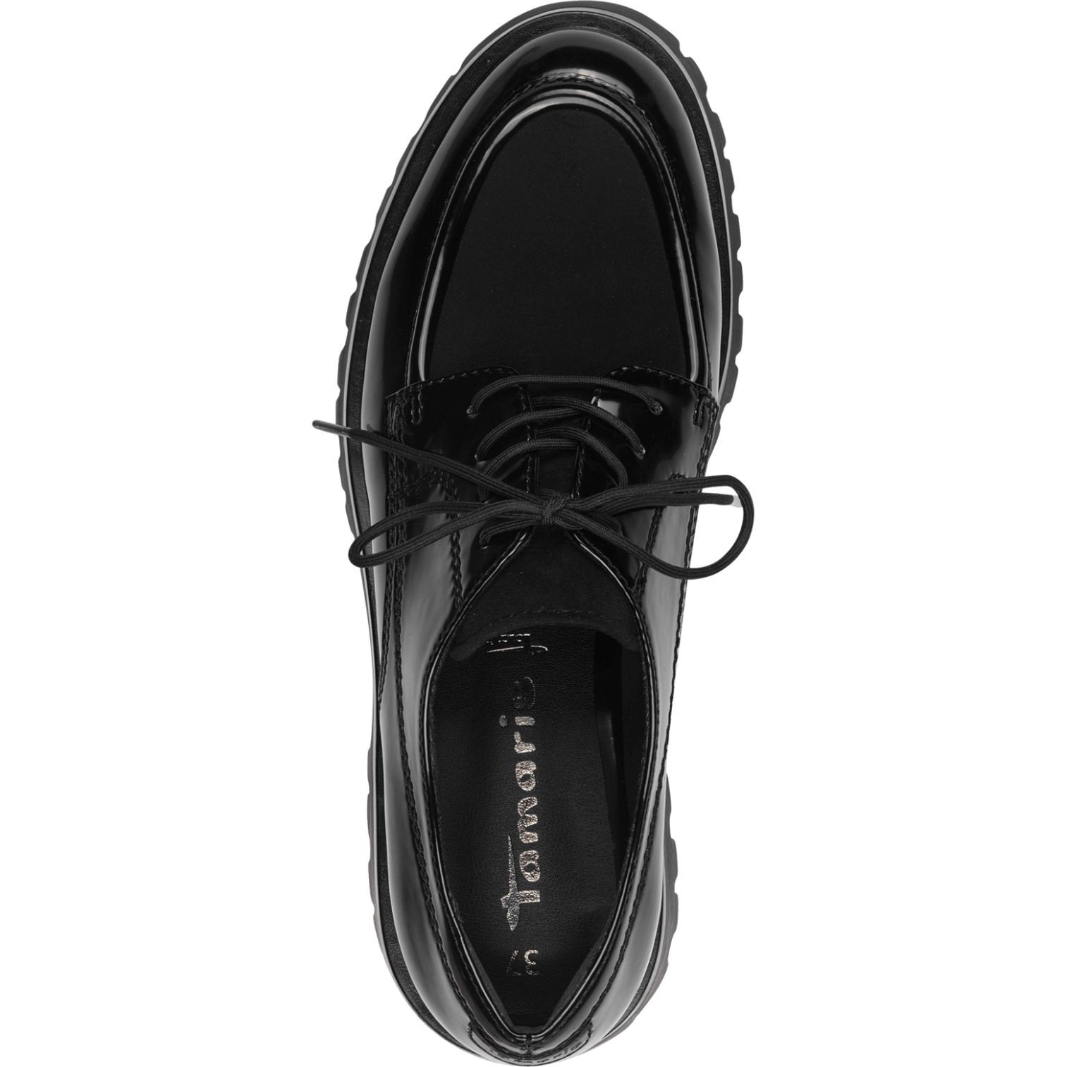 TAMARIS Klasikiniai batai moterims, Juoda, Lace-up 4