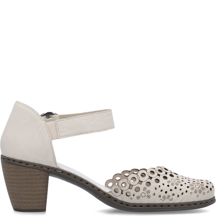 RIEKER Basutės moterims, Smėlio, Sandals 3