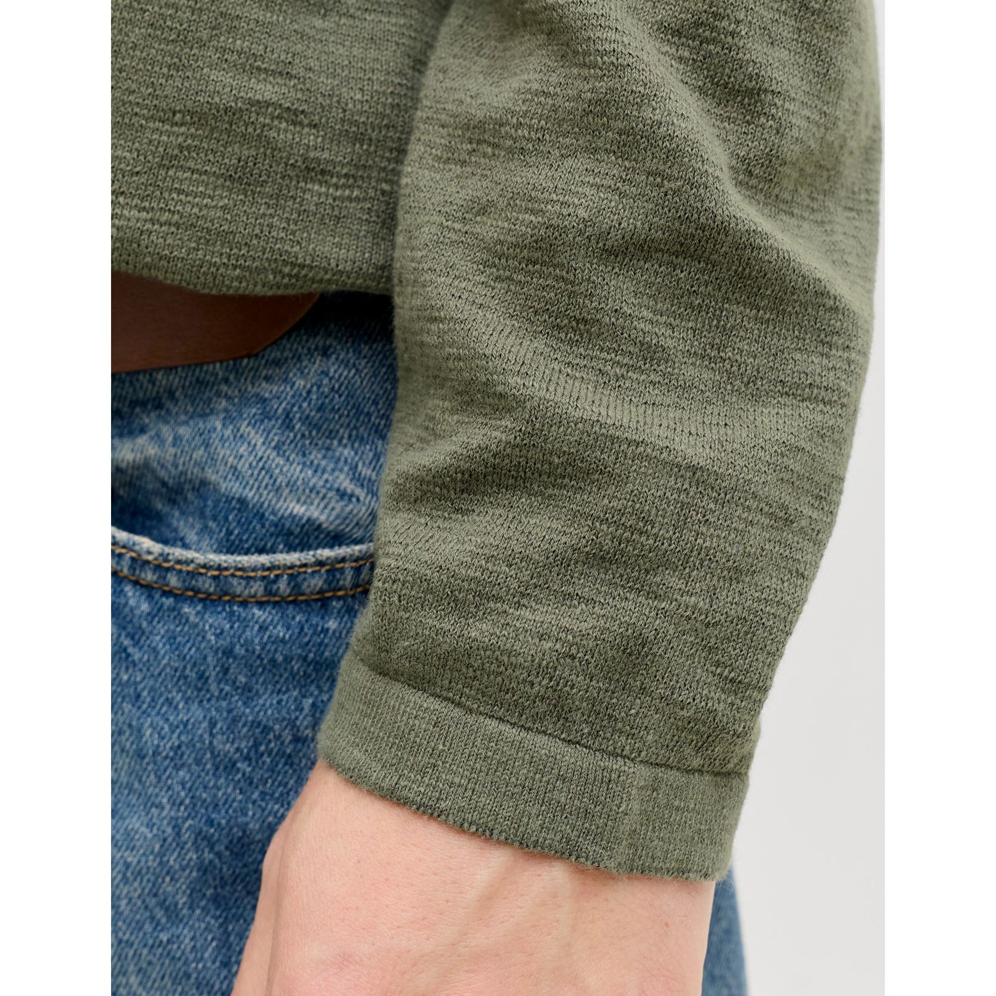 JACK & JONES Megztinis vyrams, Chaki, Summer knit 4