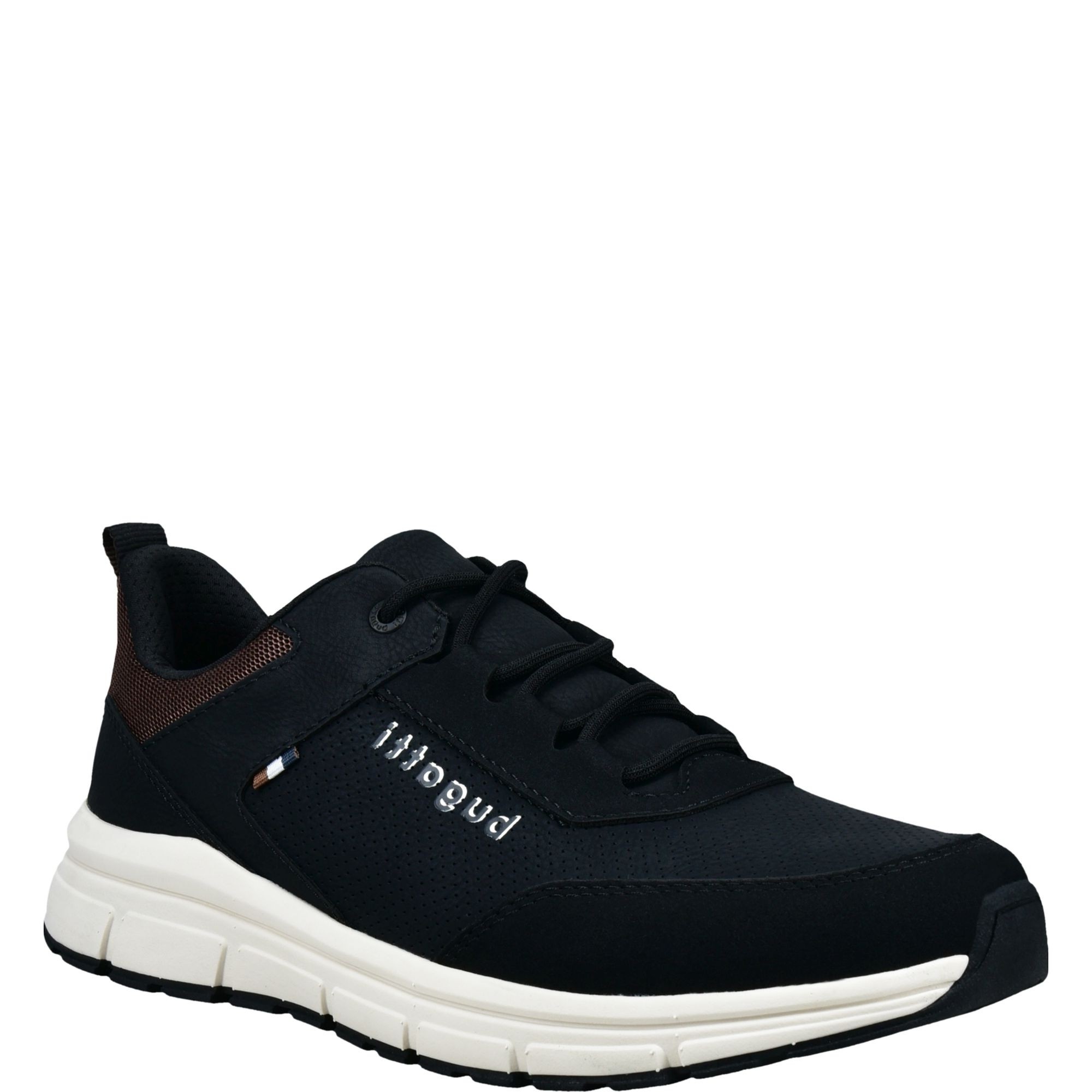 BUGATTI Laisvalaikio bateliai vyrams, Juoda, leisure 1