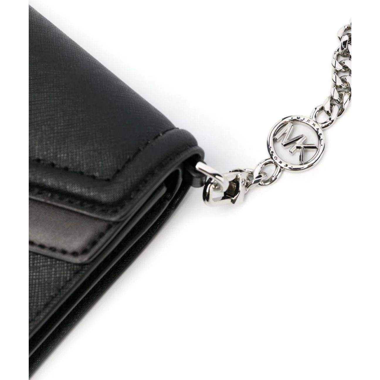 MICHAEL KORS Rankinė per petį moterims, Juoda, LG double flap crossbody 3