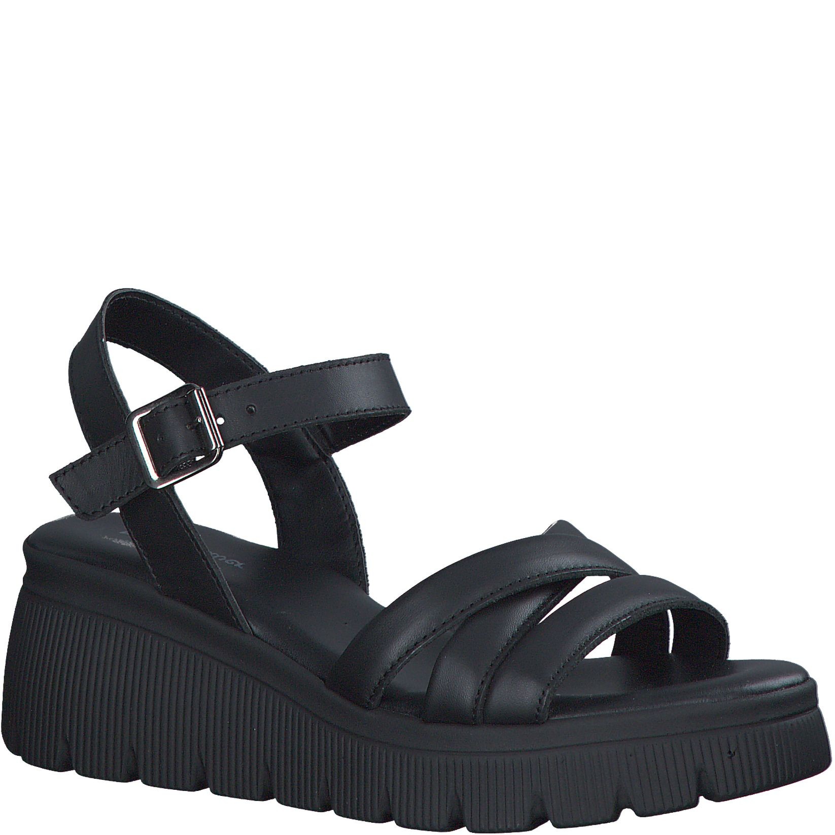 S.OLIVER Basutės moterims, Juoda, SANDALS 1