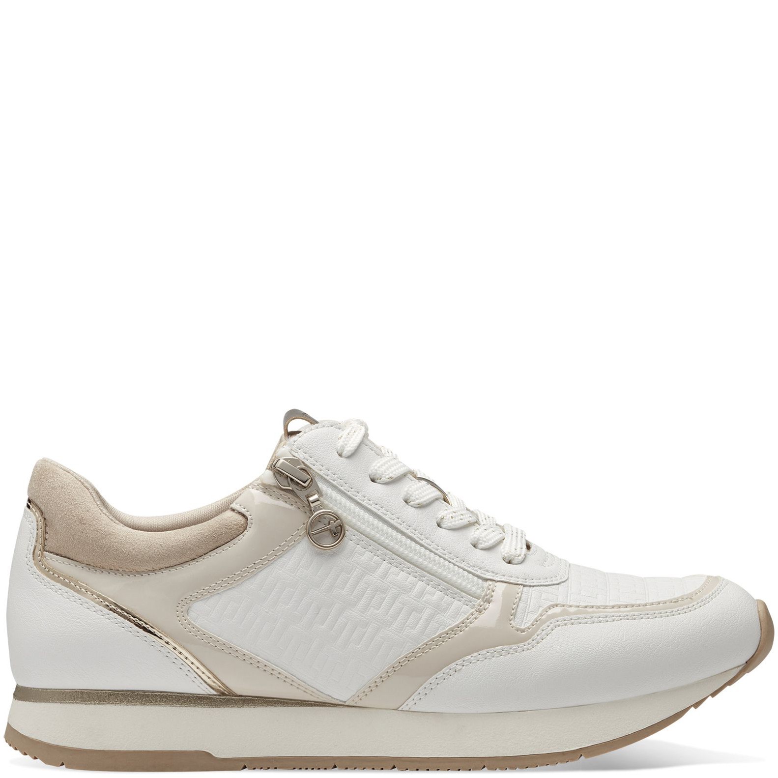 TAMARIS Laisvalaikio bateliai moterims, Balta, Leisure 2