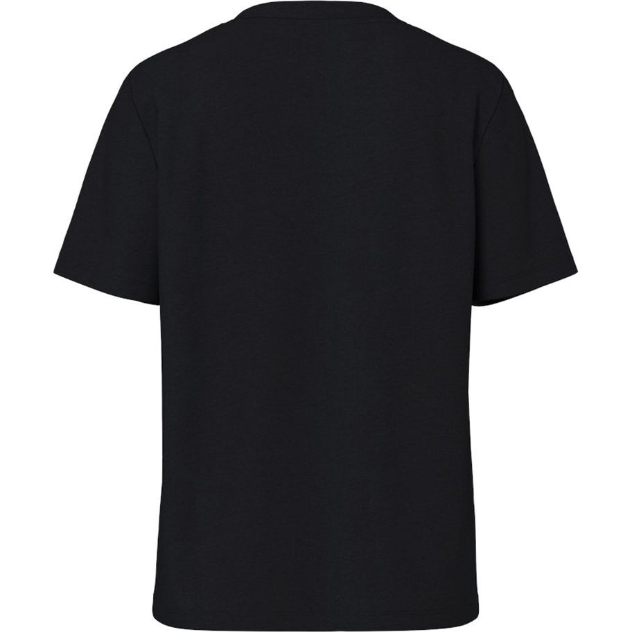 PIECES Marškinėliai moterims, Juoda, Ria solid tee 5