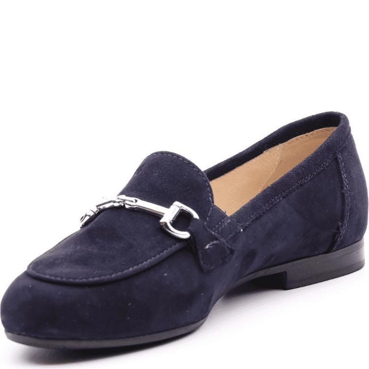 NEROGIARDINI Loaferiai moterims, Mėlyna, Carrara loafers 3