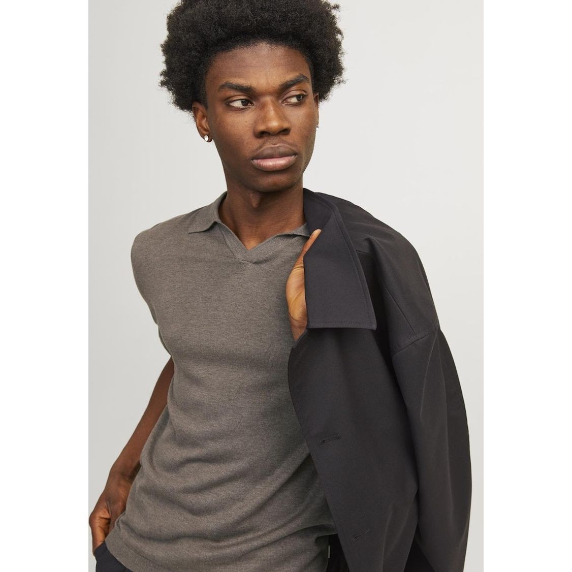 JACK & JONES Megztinis vyrams, Ruda, Jprccigor pullover 7