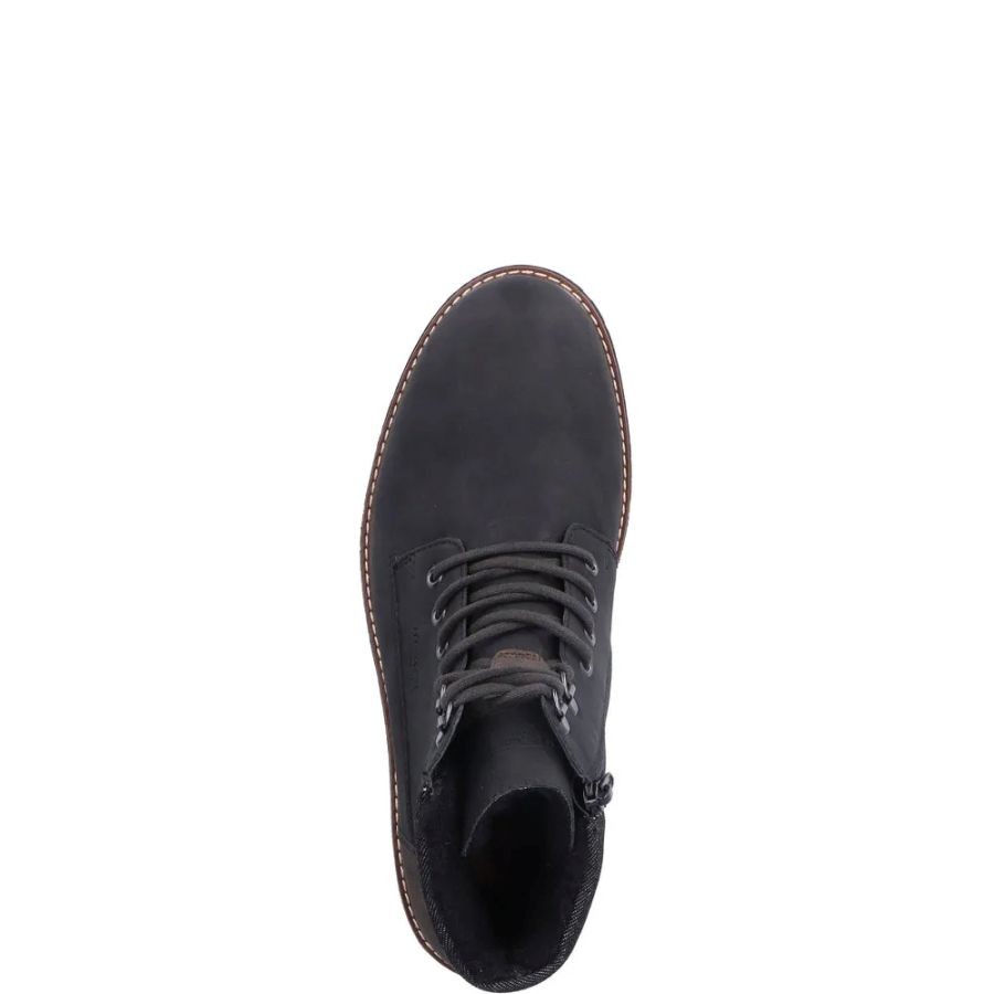 RIEKER Aulinukai vyrams, Juoda, Booties 4