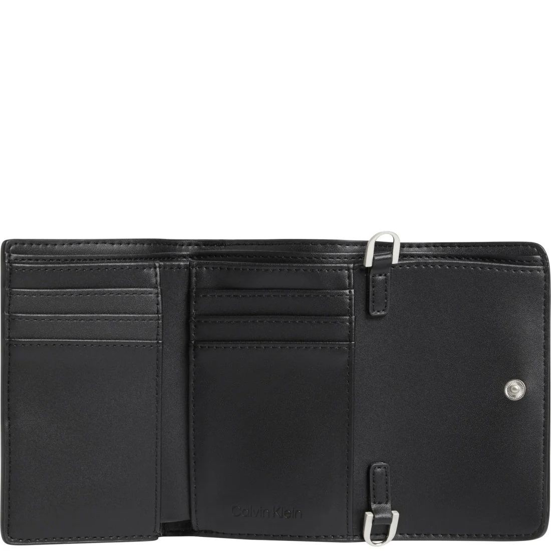 CALVIN KLEIN Rankinė per petį moterims, Juoda, Re-lo strap crossbody 2