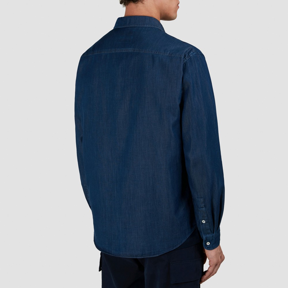 PAUL&SHARK Marškiniai ilgomis rankovėmis vyrams, Mėlyna, Shirts 3