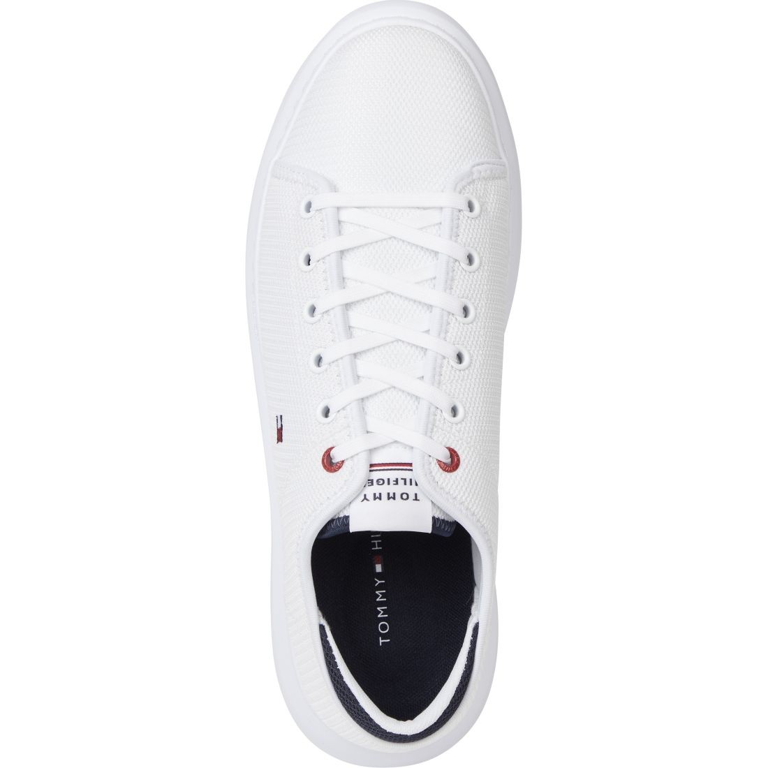 TOMMY HILFIGER Sportiniai bateliai vyrams, Balta, Lightweight cupsole sport shoe 4