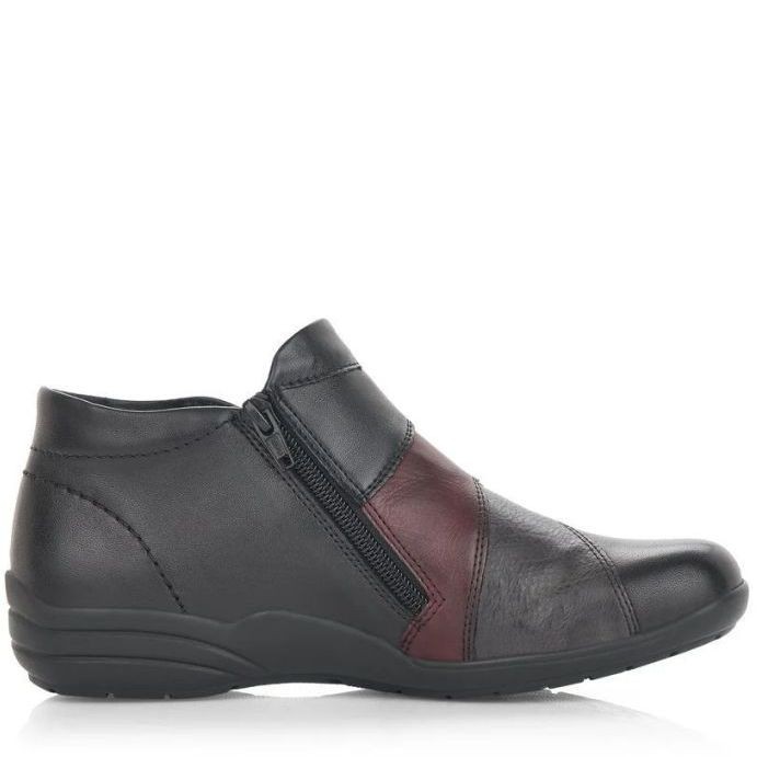 REMONTE Aulinukai moterims, Juoda, Ladies short boots 4