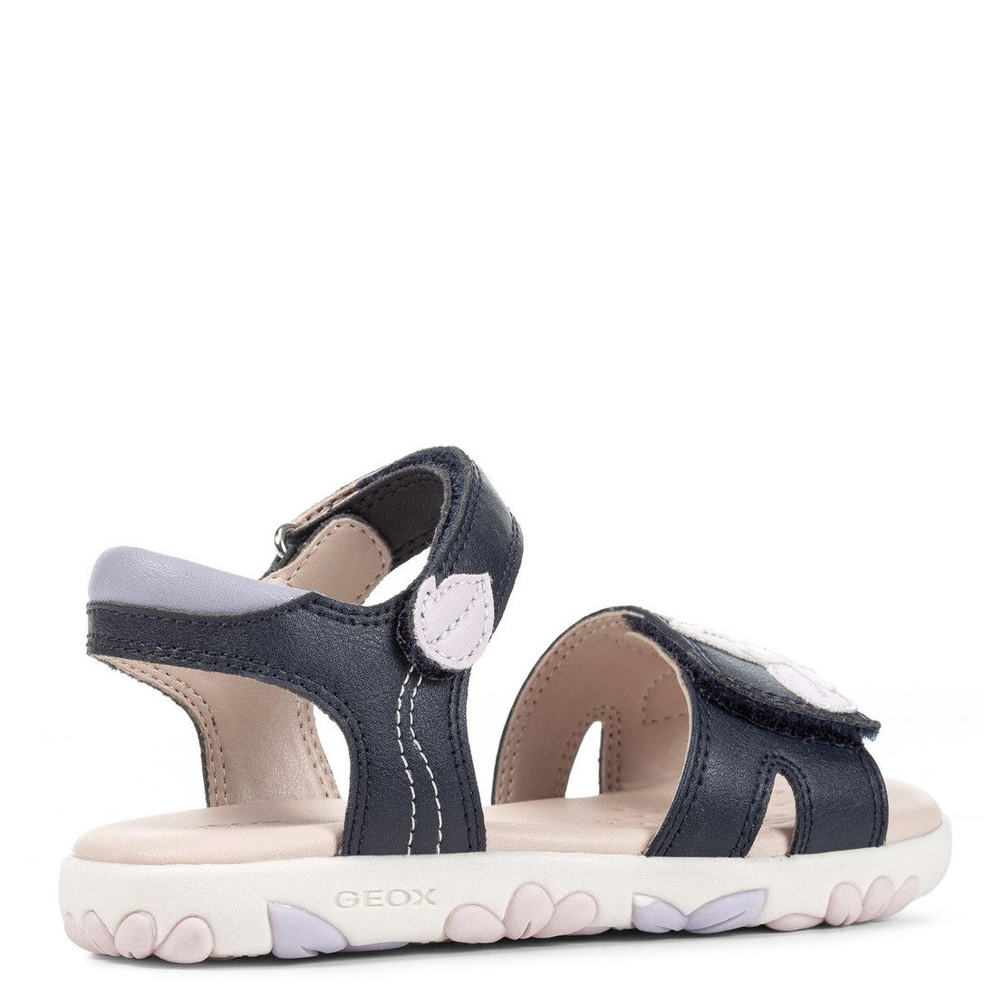 GEOX Basutės mergaitėms, Mėlyna, SANDALS HAITI 4