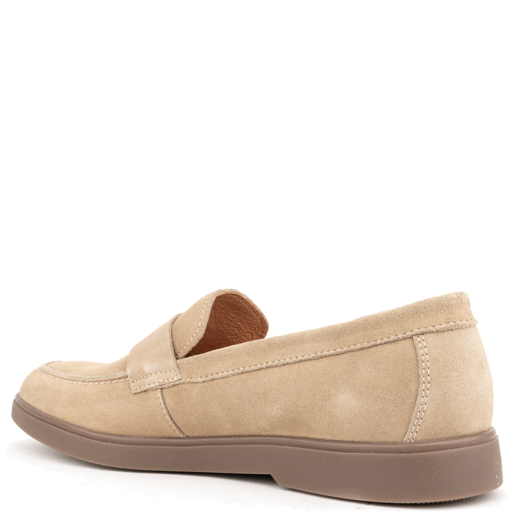 SERGIO MORETTI Mokasinai vyrams, Smėlio, Mocasins 3