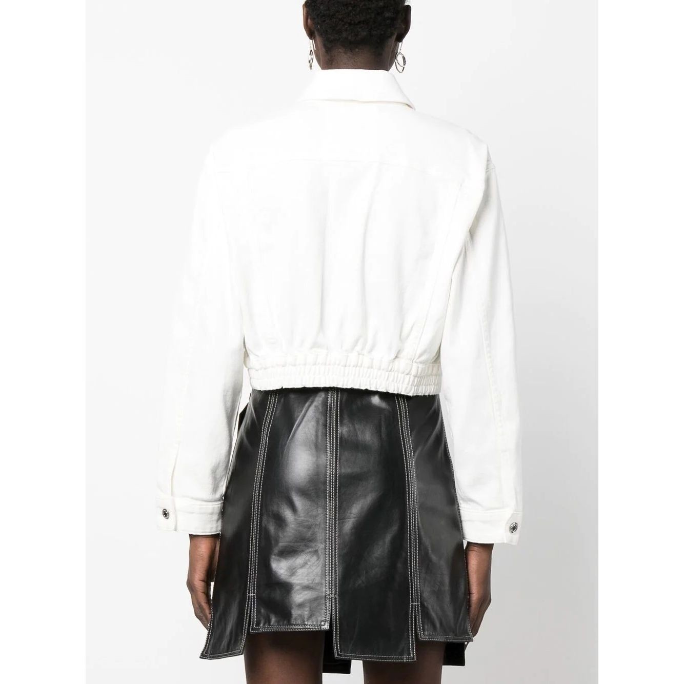 MICHAEL KORS Džinsinis švarkas moterims, Pilka, Denim jacket 3