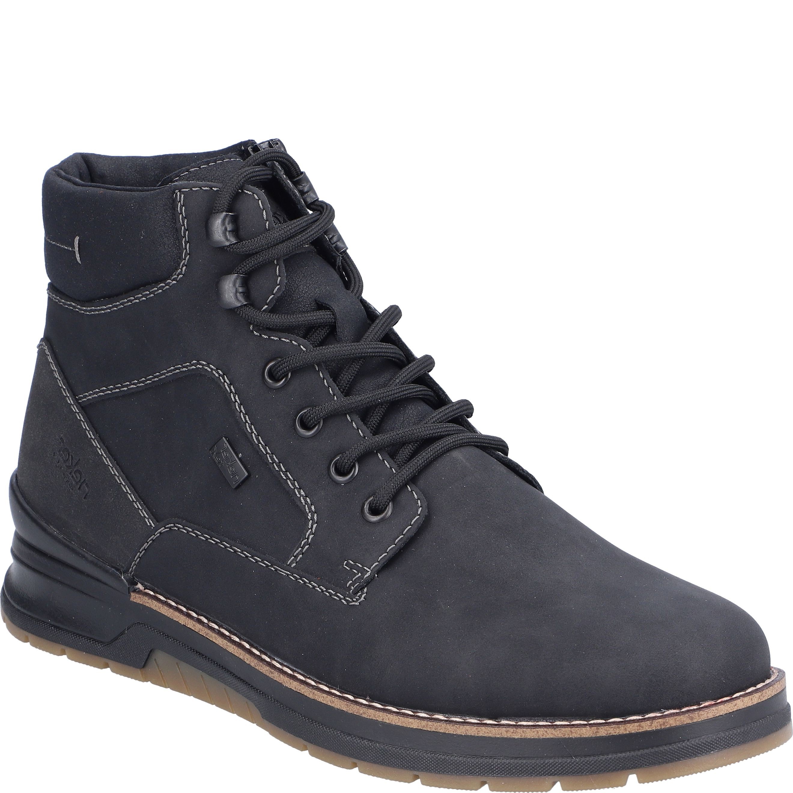 RIEKER Aulinukai vyrams, Juoda, Men's boots 1