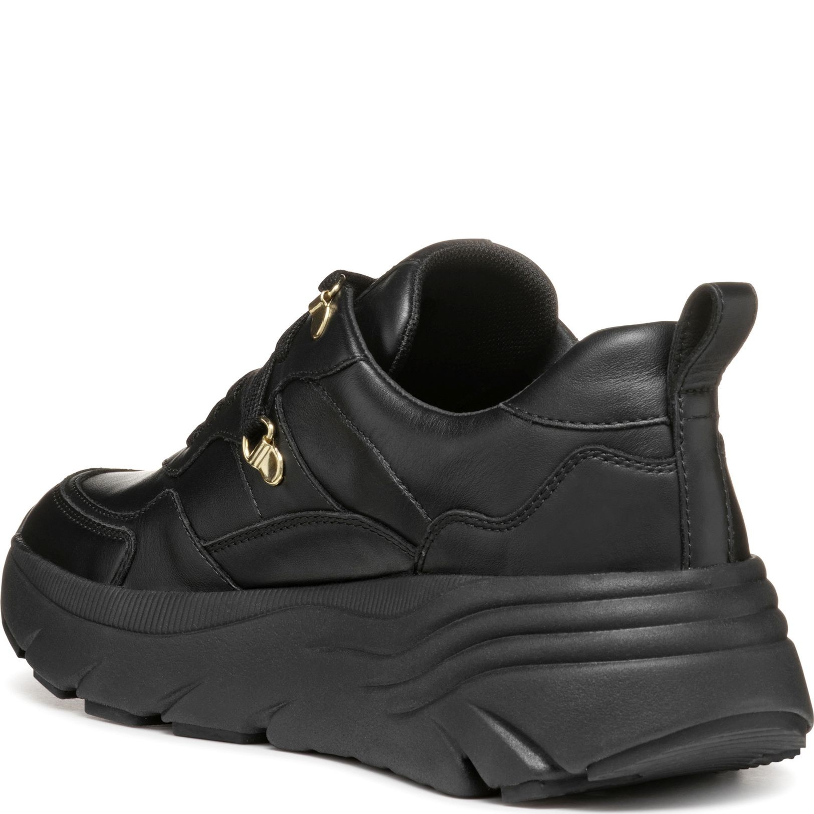 GEOX Laisvalaikio bateliai moterims, Juoda, Diamanta leisure 3