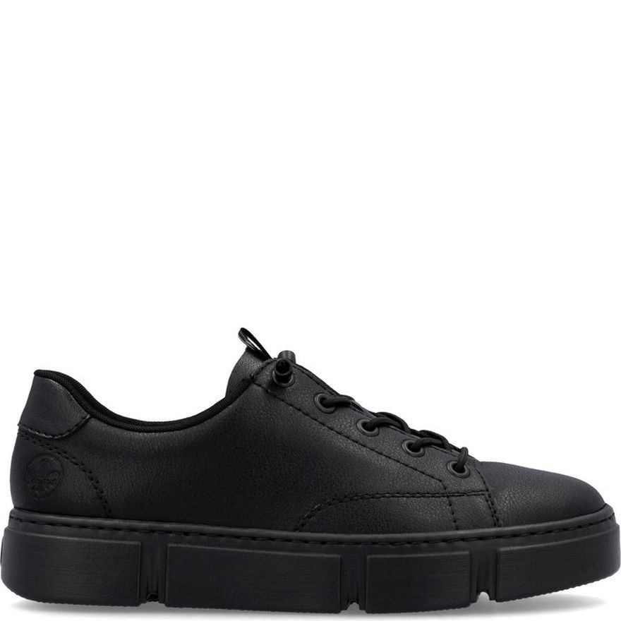 RIEKER Laisvalaikio bateliai moterims, Juoda, LEISURE 2