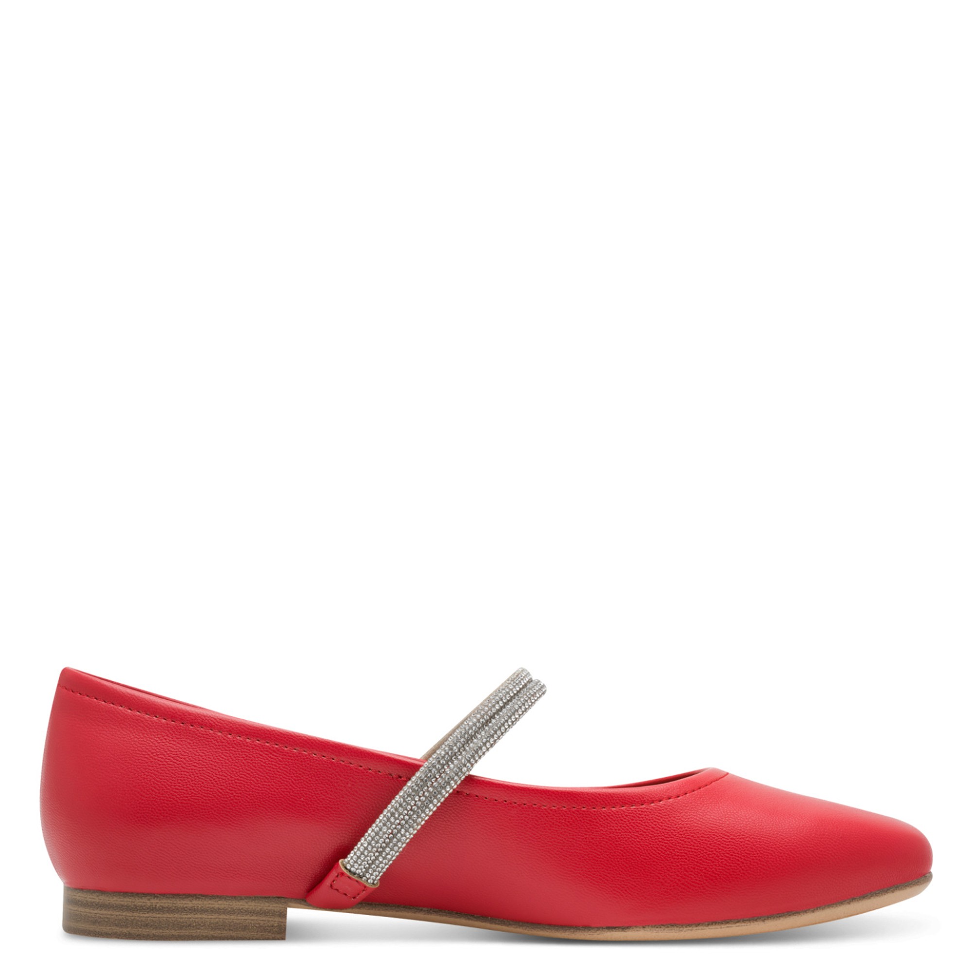 TAMARIS Balerinos moterims, Raudona, Ballerinas 3